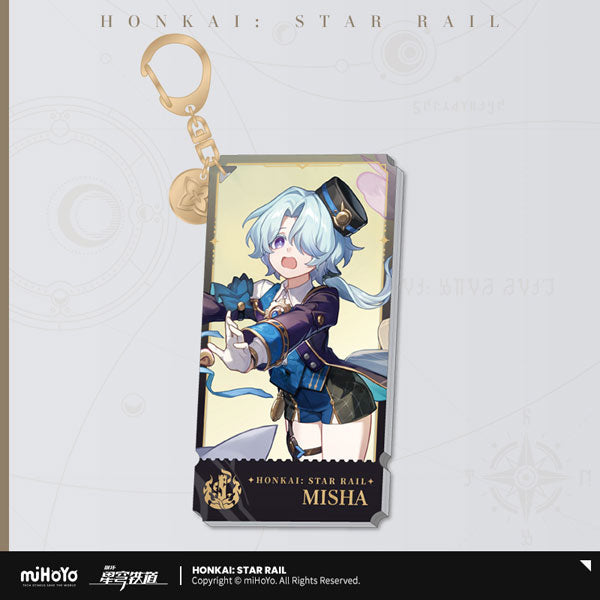 HONKAI : STAR RAIL STANDING DESIGN SERIES ACRYLIC KEYCHAIN