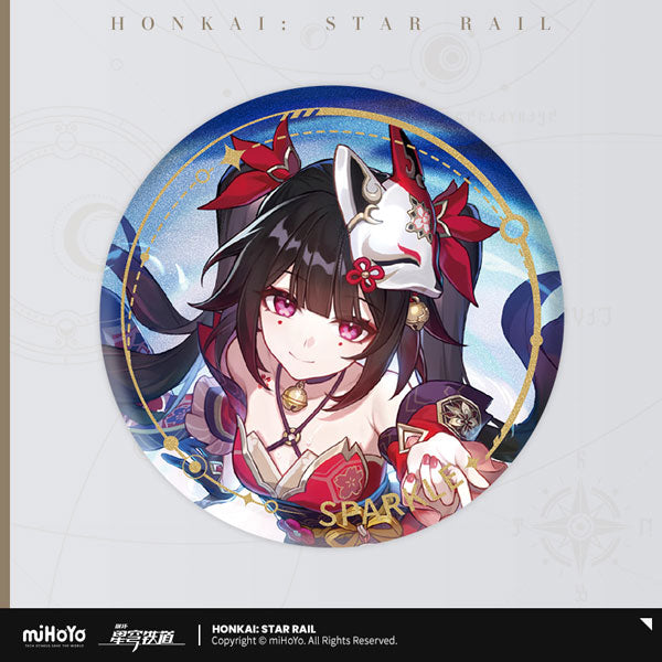 HONKAI STAR RAIL CHARACTER ILLUSTRATION BADGE SERIES THE HARMONY PATH