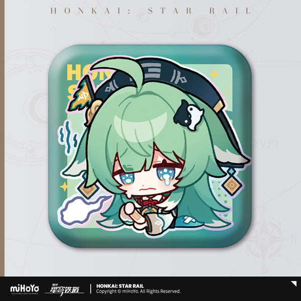 HONKAI STAR RAIL POM-POM PAVILLION SERIES SQUARE TIN BADGE 2