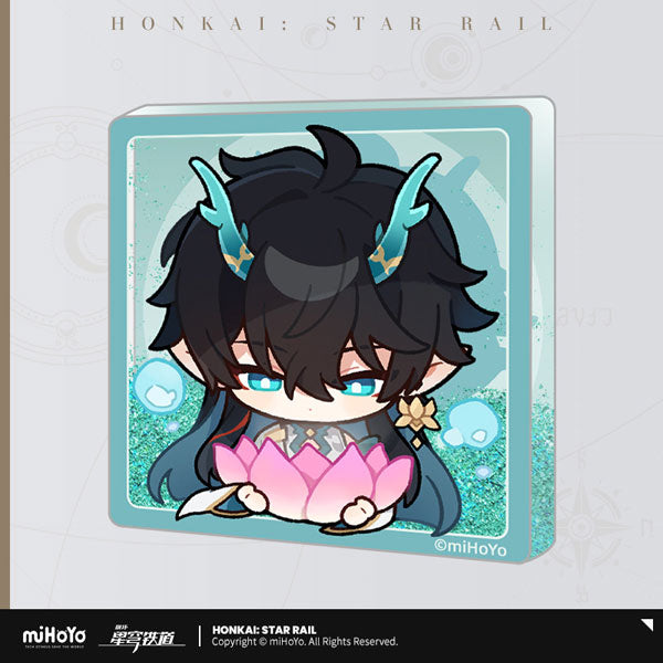 HONKAI: STAR RAIL POM-POM EXHIBITION SERIES QUICKSAND ACRYLIC MAGNET