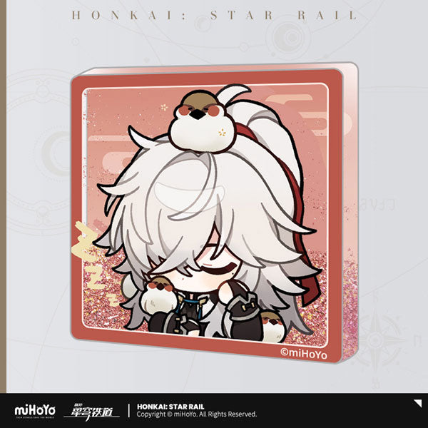 HONKAI: STAR RAIL POM-POM EXHIBITION SERIES QUICKSAND ACRYLIC MAGNET
