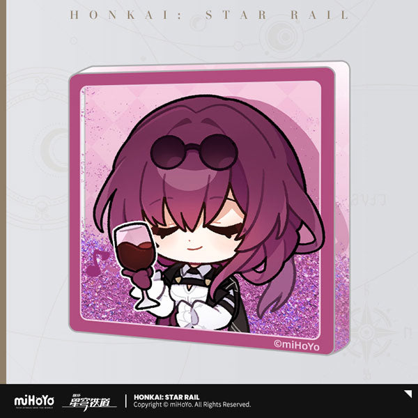 HONKAI: STAR RAIL POM-POM EXHIBITION SERIES QUICKSAND ACRYLIC MAGNET