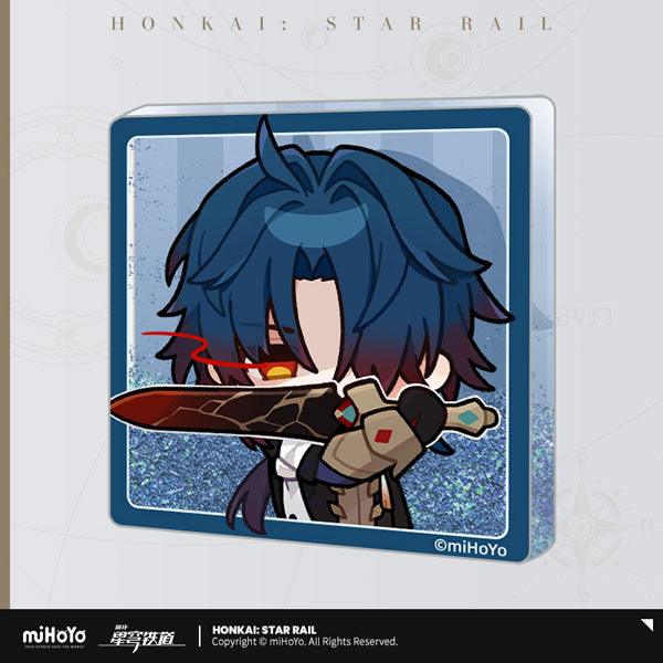 HONKAI: STAR RAIL POM-POM EXHIBITION SERIES QUICKSAND ACRYLIC MAGNET