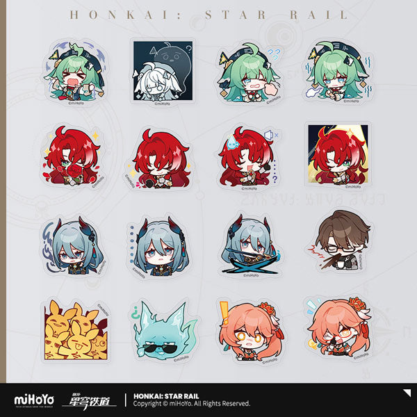 POM-POM PAVILLION SERIES CHIBI STICKER SET 2