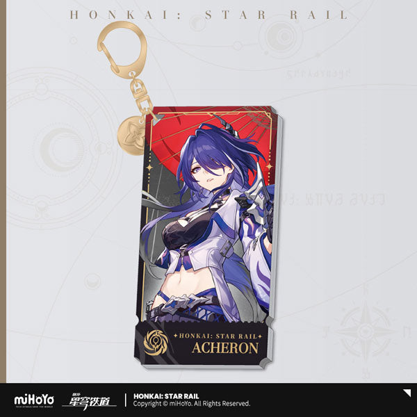 HONKAI : STAR RAIL STANDING DESIGN SERIES ACRYLIC KEYCHAIN