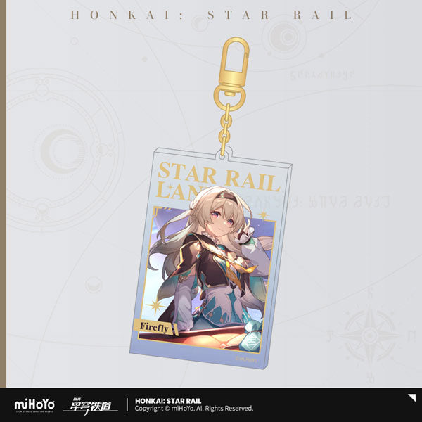 HONKAI: STAR RAIL STAR RAIL LAND SERIES KEYCHAIN