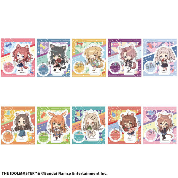 TOKOTOKO ACRYLIC STAND SERIES Gakuen IDOLM＠STER (SET of 10pcs)