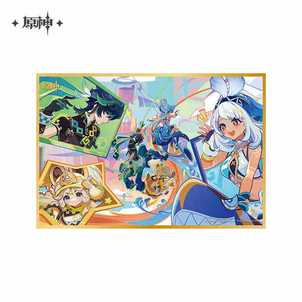 GENSHIN IMPACT NATLAN INFO UPDATE ACRYLIC SHIKISHI