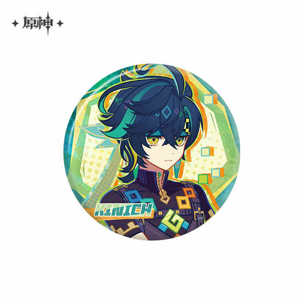 GENSHIN IMPACT OFF WE GO TO THE NATION OF PYRO! SERIES BADGE