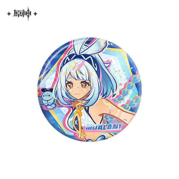 GENSHIN IMPACT OFF WE GO TO THE NATION OF PYRO! SERIES BADGE