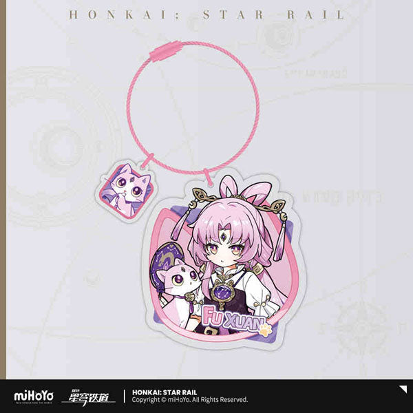 HONKAI: STAR RAIL CHIBI CAT SERIES ACRYLIC STRAP