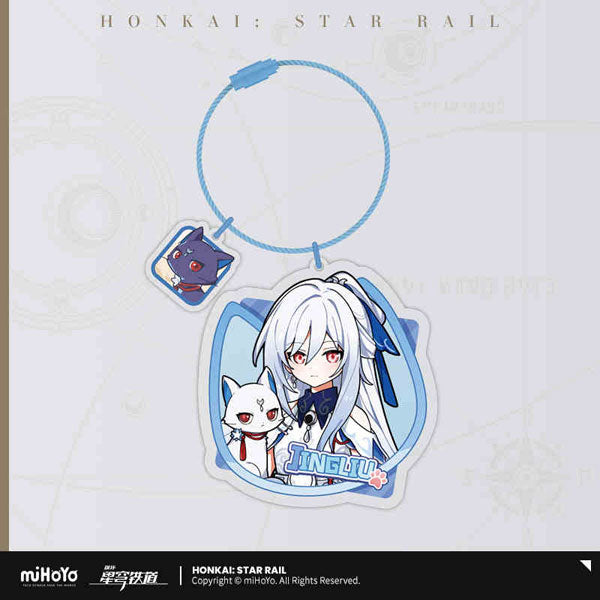 HONKAI: STAR RAIL CHIBI CAT SERIES ACRYLIC STRAP