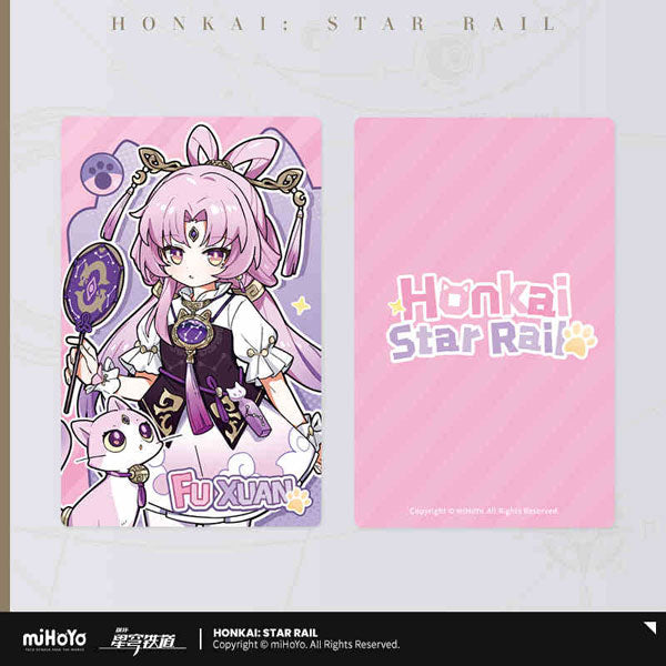 HONKAI: STAR RAIL CHIBI CAT SERIES TICKET STYLE CARD