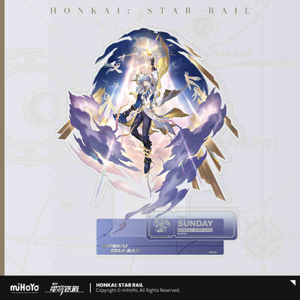 HONKAI STAR RAIL CHARACTER ILLUSTRATION ACRYLIC STAND SERIES THE HARMONY PATH