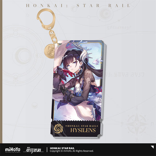 HONKAI STAR RAIL CHARACTER ILLUSTRATION ACRYLIC KEYCHAIN THE NIHILITY PATH
