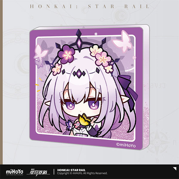 Honkai: Star Rail Pom-Pom Gallery Series Glitter Acrylic Magnet