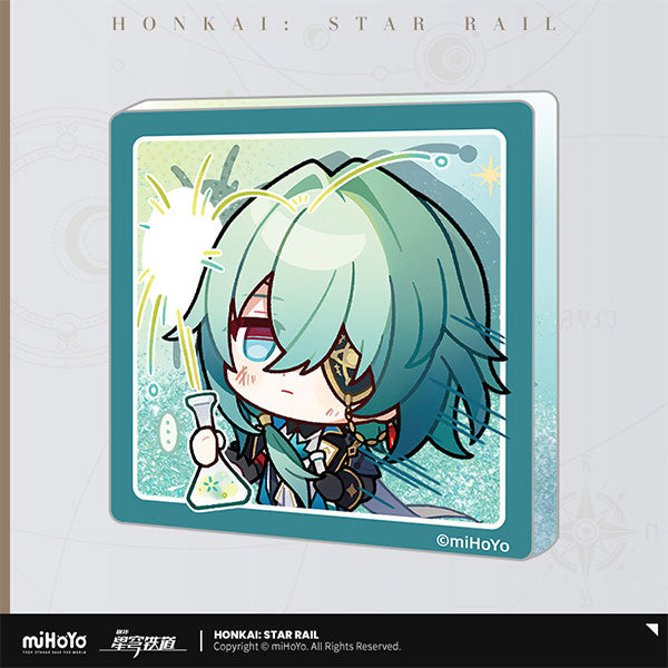 Honkai: Star Rail Pom-Pom Gallery Series Glitter Acrylic Magnet