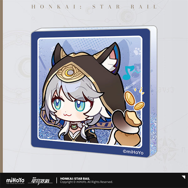 Honkai: Star Rail Pom-Pom Gallery Series Glitter Acrylic Magnet