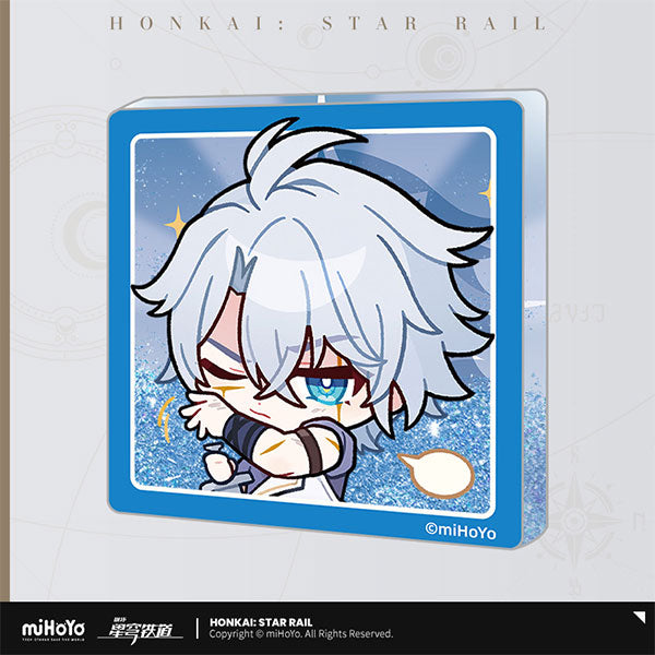Honkai: Star Rail Pom-Pom Gallery Series Glitter Acrylic Magnet