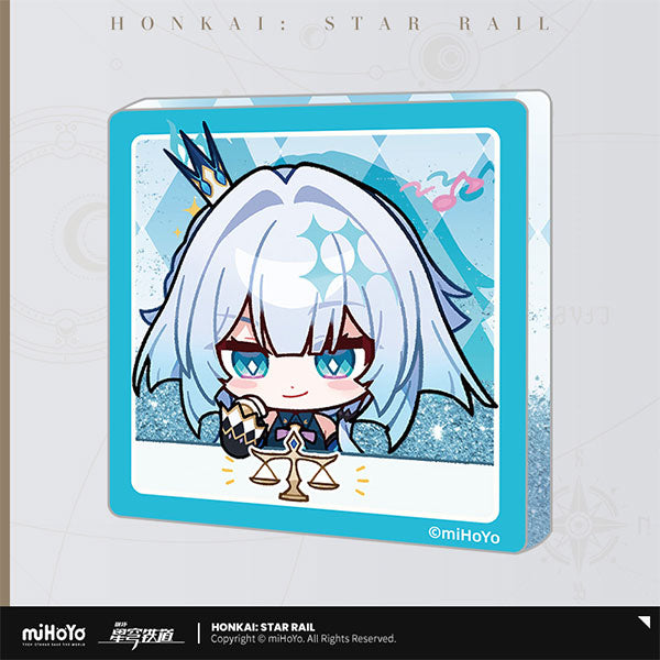 Honkai: Star Rail Pom-Pom Gallery Series Glitter Acrylic Magnet