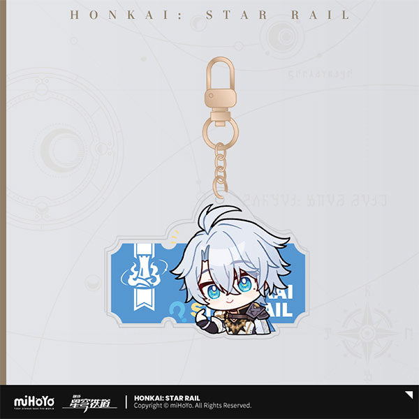 Honkai: Star Rail Pom-Pom Gallery Series Acrylic Strap