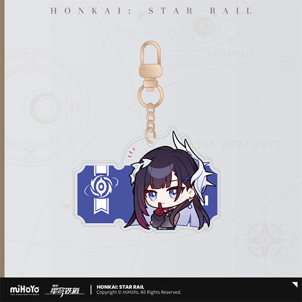 Honkai: Star Rail Pom-Pom Gallery Series Acrylic Strap