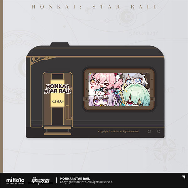 Honkai: Star Rail Pom-Pom Gallery Series Chibi Sticker Pack Through the Petals in the Land of Repose
