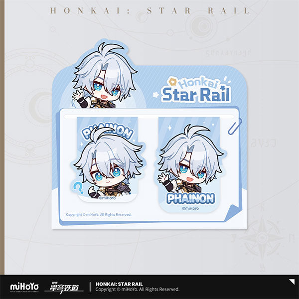 Honkai: Star Rail Pom-Pom Gallery Series Magnet Bookmark Set