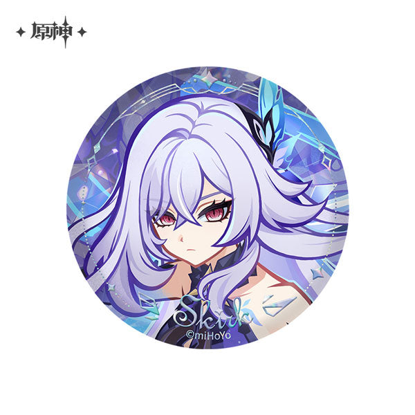 Genshin Impact Sketches in the Journey Series Badge Skirk