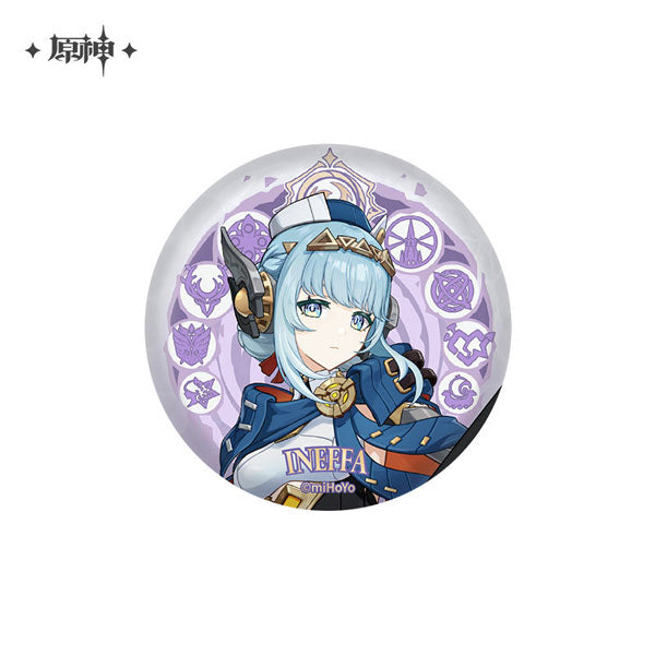 Genshin Impact Character Tin Badge Ineffa