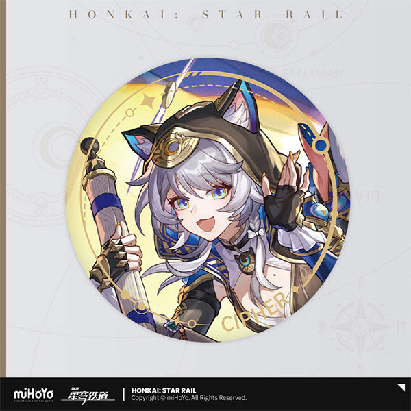 HONKAI STAR RAIL CHARACTER ILLUSTRATION BADGE SERIES DESTRUCTION PATH 2