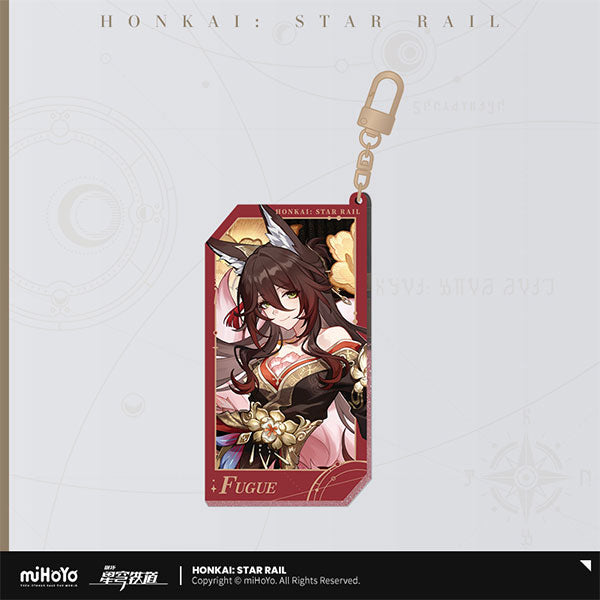 HONKAI: STAR RAIL ALL-STARS INVITE SERIES GLITTER ACRYLIC KEYCHAIN 2