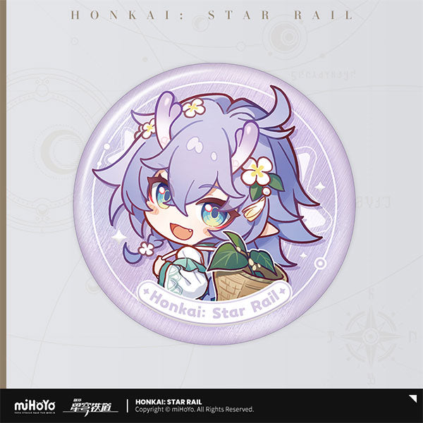 Honkai: Star Rail The Medal of the Nameless Series Tinplate Badge