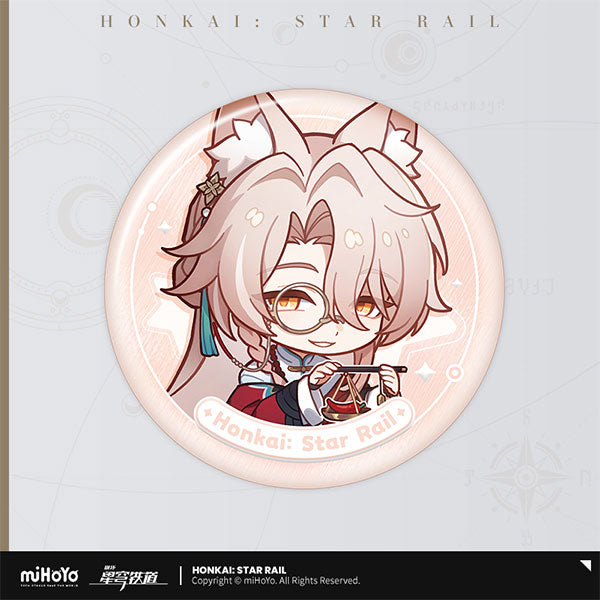Honkai: Star Rail The Medal of the Nameless Series Tinplate Badge