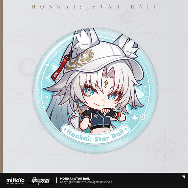Honkai: Star Rail The Medal of the Nameless Series Tinplate Badge