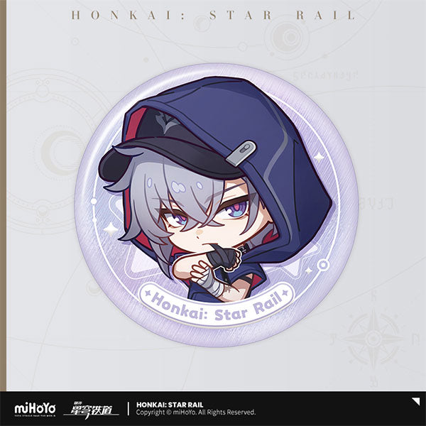 Honkai: Star Rail The Medal of the Nameless Series Tinplate Badge