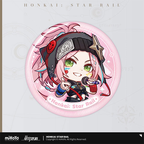 Honkai: Star Rail The Medal of the Nameless Series Tinplate Badge