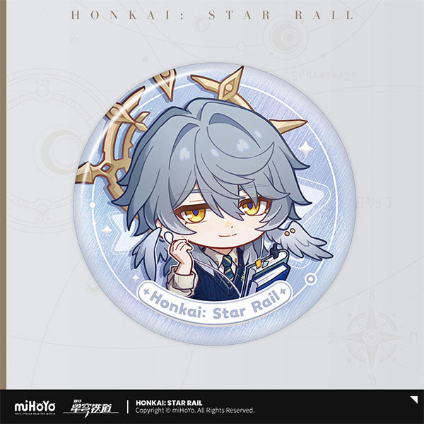 Honkai: Star Rail The Medal of the Nameless Series Tinplate Badge