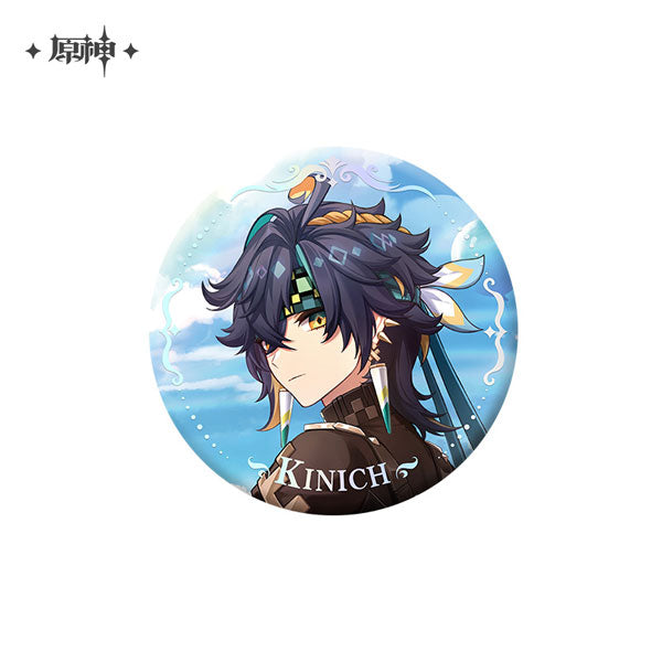 Genshin Impact Character Tin Badge