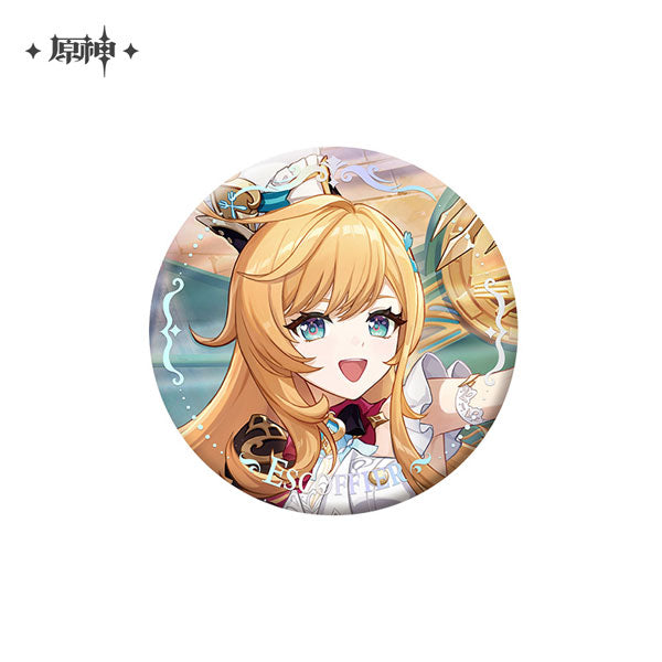 Genshin Impact Character Tin Badge
