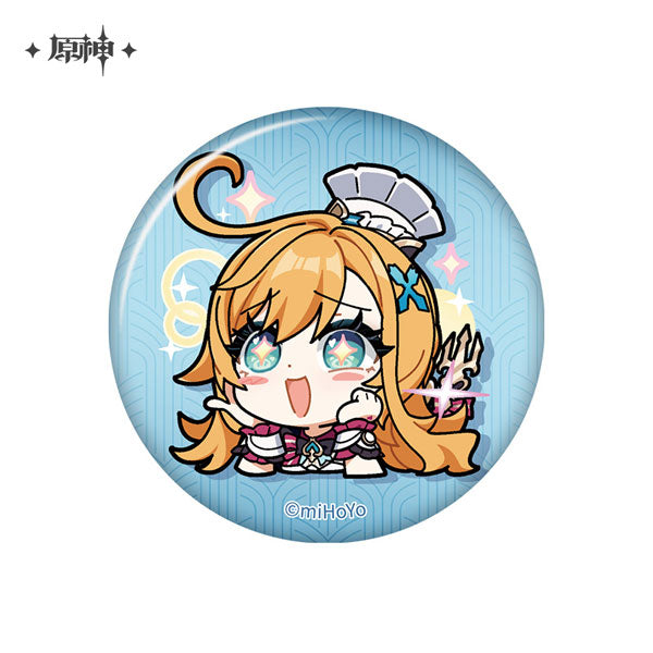 GENSHIN IMPACT CHIBI EMOJI BADGE 3