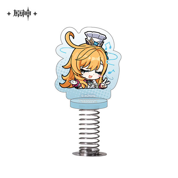 GENSHIN IMPACT CHIBI STAMP ACRYLIC STAND FONTAINE