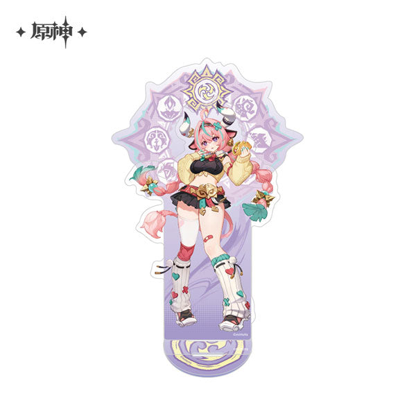 GENSHIN IMPACT NATLAN CHARACTER ACRYLIC STAND