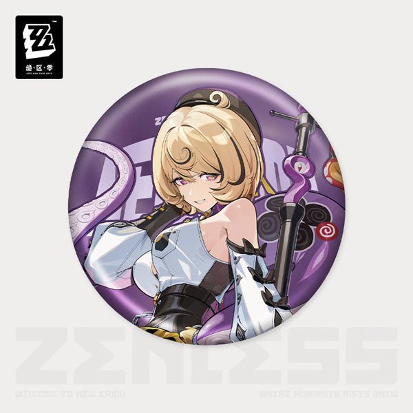 Zenless Zone Zero Standing Design Series Tin Badge Spook Shack