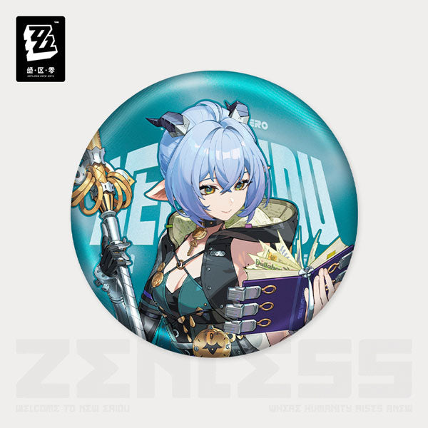 Zenless Zone Zero Standing Design Series Tin Badge Spook Shack