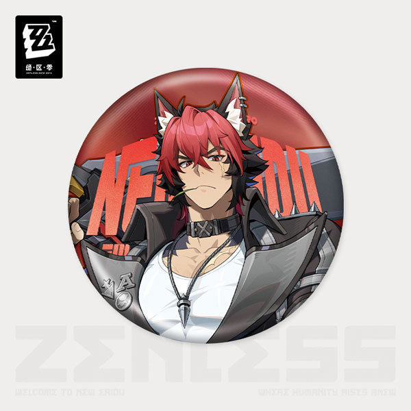 Zenless Zone Zero Standing Design Series Tin Badge Spook Shack