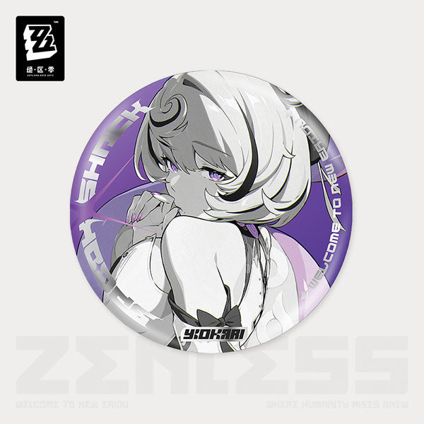 Zenless Zone Zero Mindscape Cinema Series Tin Badge Spook Shack