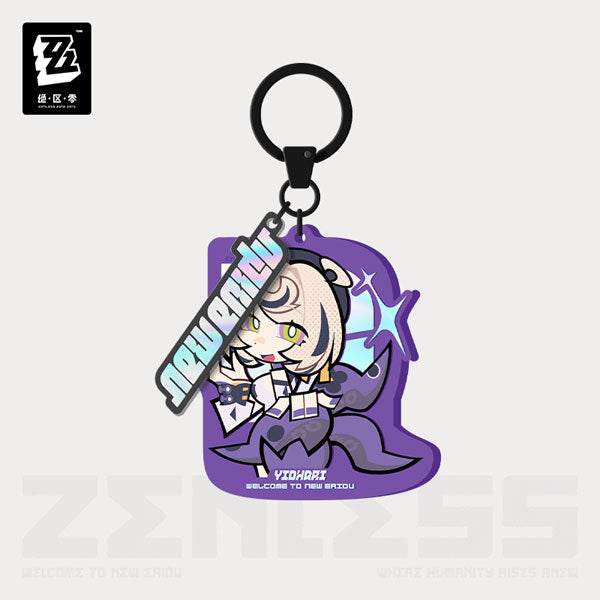 Zenless Zone Zero New Eridu Series Chibi Acrylic Keychain Spook Shack