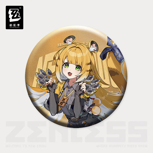Zenless Zone Zero Standing Design Series Tin Badge Yunkui Summit