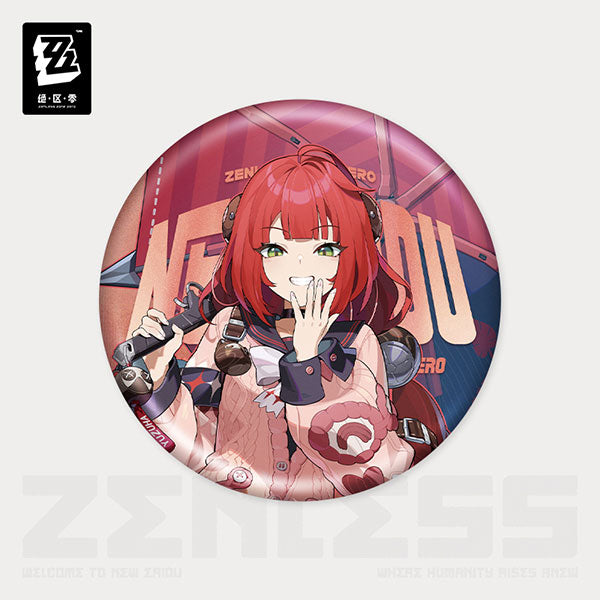 Zenless Zone Zero Standing Design Series Tin Badge Spook Shack